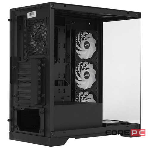 Компьютерный корпус ADATA XPG INVADER X TG RGB Black (INVADERXMT-BKCWW)