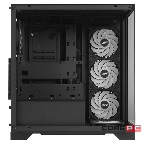 Компьютерный корпус ADATA XPG INVADER X TG RGB Black (INVADERXMT-BKCWW)