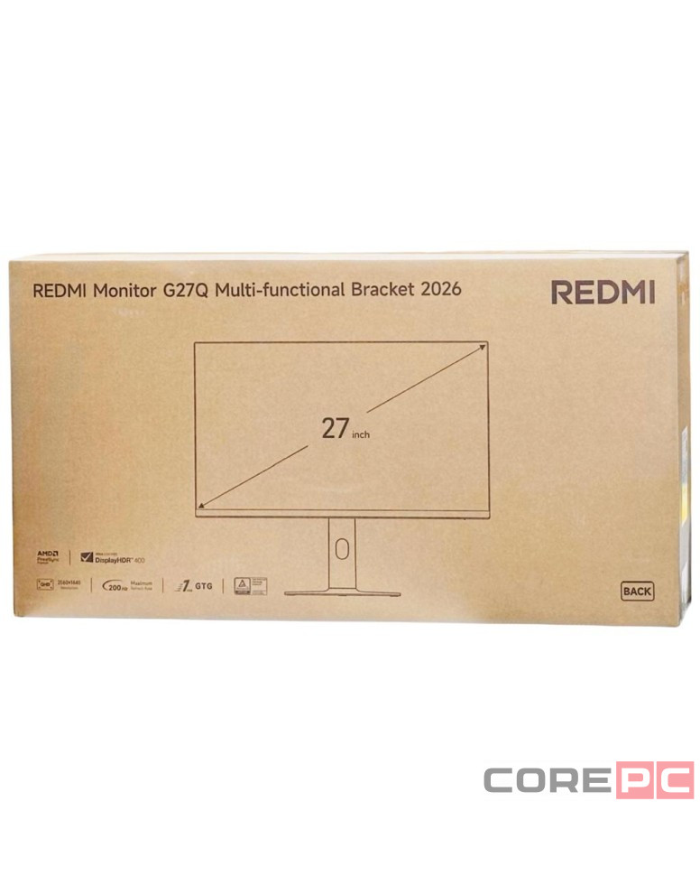 Монитор Xiaomi Redmi Display 27" G27Q 2026 200Hz (P27QDC-RG) черный