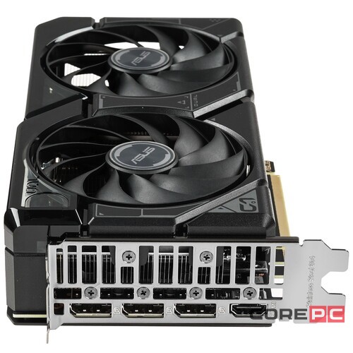 Видеокарта ASUS (DUAL-RTX4060TI-O8G-SSD) GeForce RTX 4060 TI 8GB DUAL OC 90YV0JS0-M0NA00
