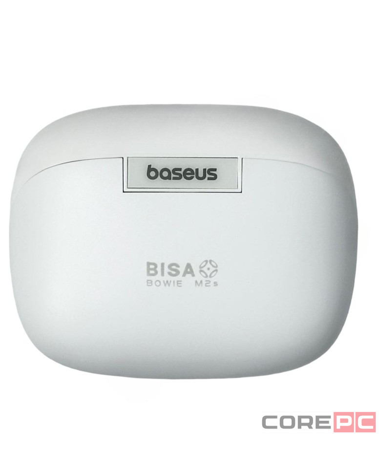 Мобильная Bluetooth-гарнитура Baseus Bowie M2s BT5.2/67mAh (600mAh)/7ч/ANC (NGTW350102) белая