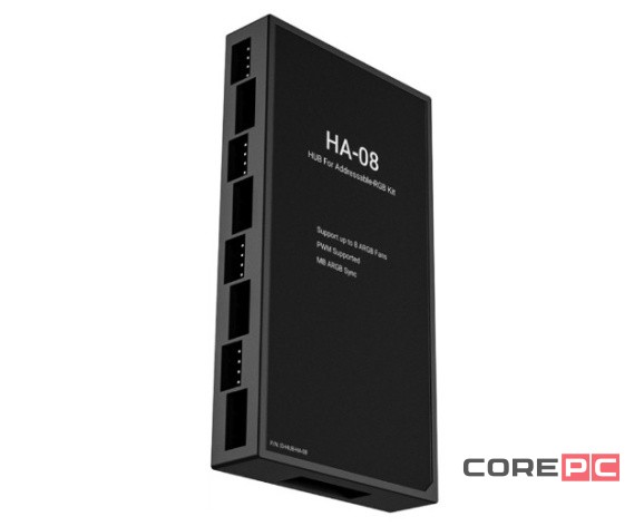 Разветвитель питания ID-COOLING HA-08 PWM ARGB Ports