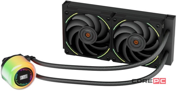 Система жидкостного охлаждения для процессора 1STPLAYER CC 240 Black ARGB CC-240-BK