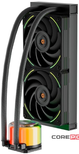 Система жидкостного охлаждения для процессора 1STPLAYER CC 240 Black ARGB CC-240-BK