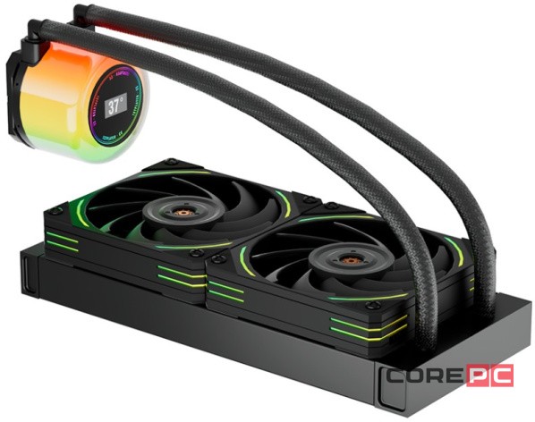Система жидкостного охлаждения для процессора 1STPLAYER CC 240 Black ARGB CC-240-BK