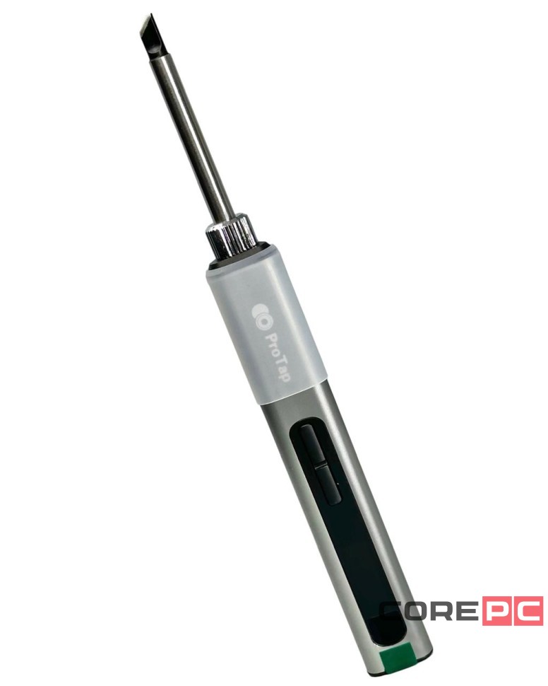 Беспроводной паяльник ProTap PTET65 серебристый