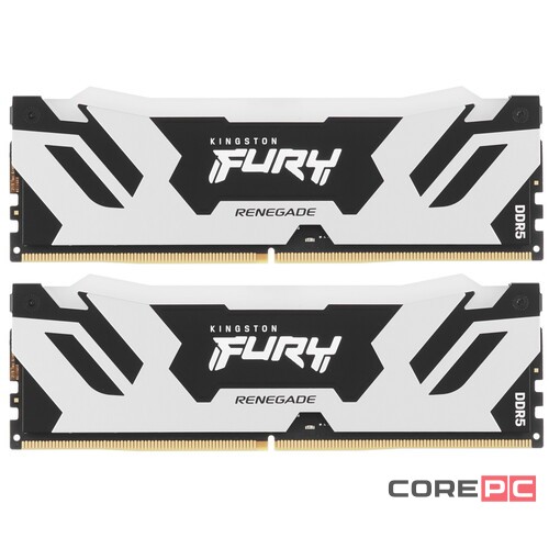 Оперативная память 64 Gb 6400 MHz Kingston FURY Renegade Silver/Black RGB (KF564C32RSAK2-64)