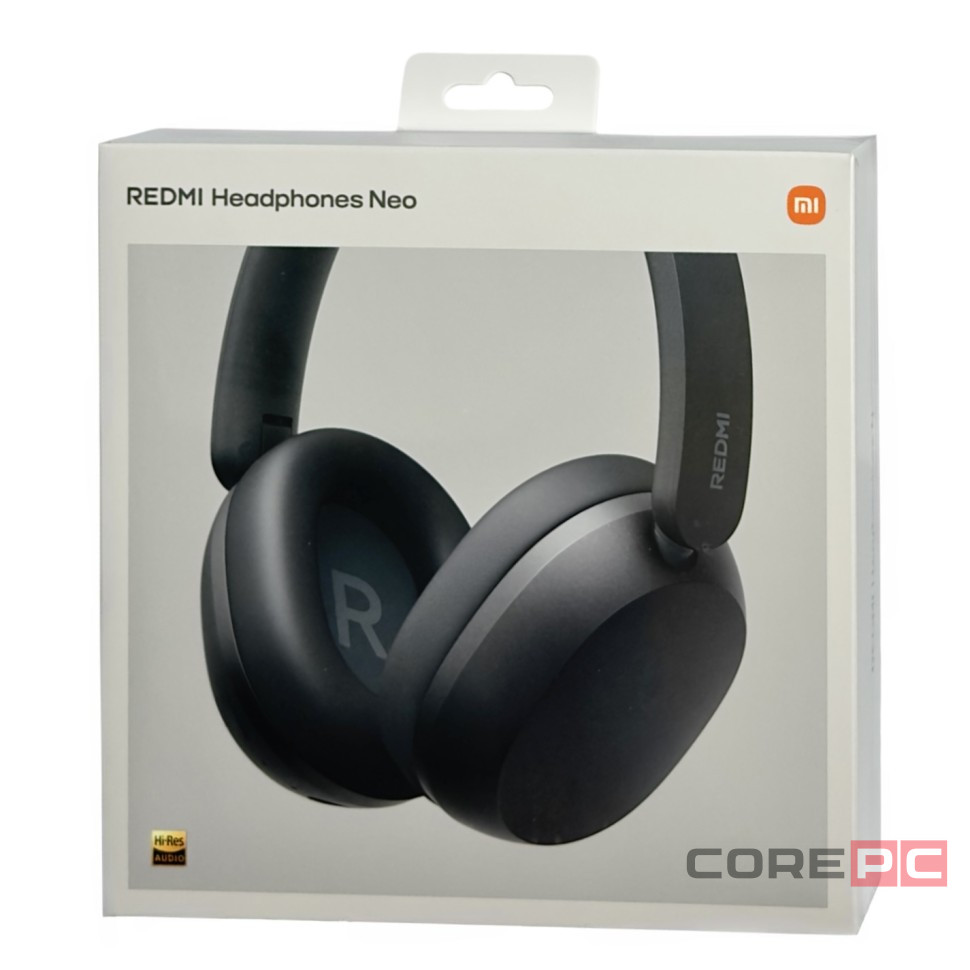 Стереонаушники Bluetooth полноразмерные Redmi Headphones Neo черные