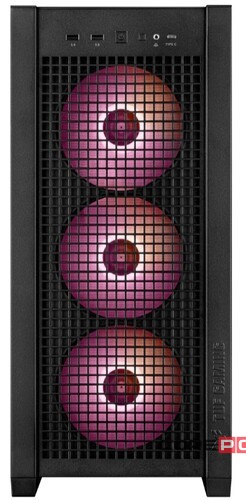 Компьютерный корпус ASUS TUF GAMING GT302 TG ARGB Black (90DC00I0-B19000)