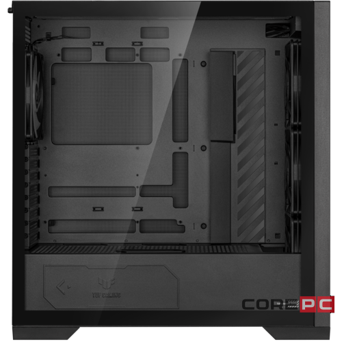 Компьютерный корпус ASUS TUF GAMING GT302 TG ARGB Black (90DC00I0-B19000)