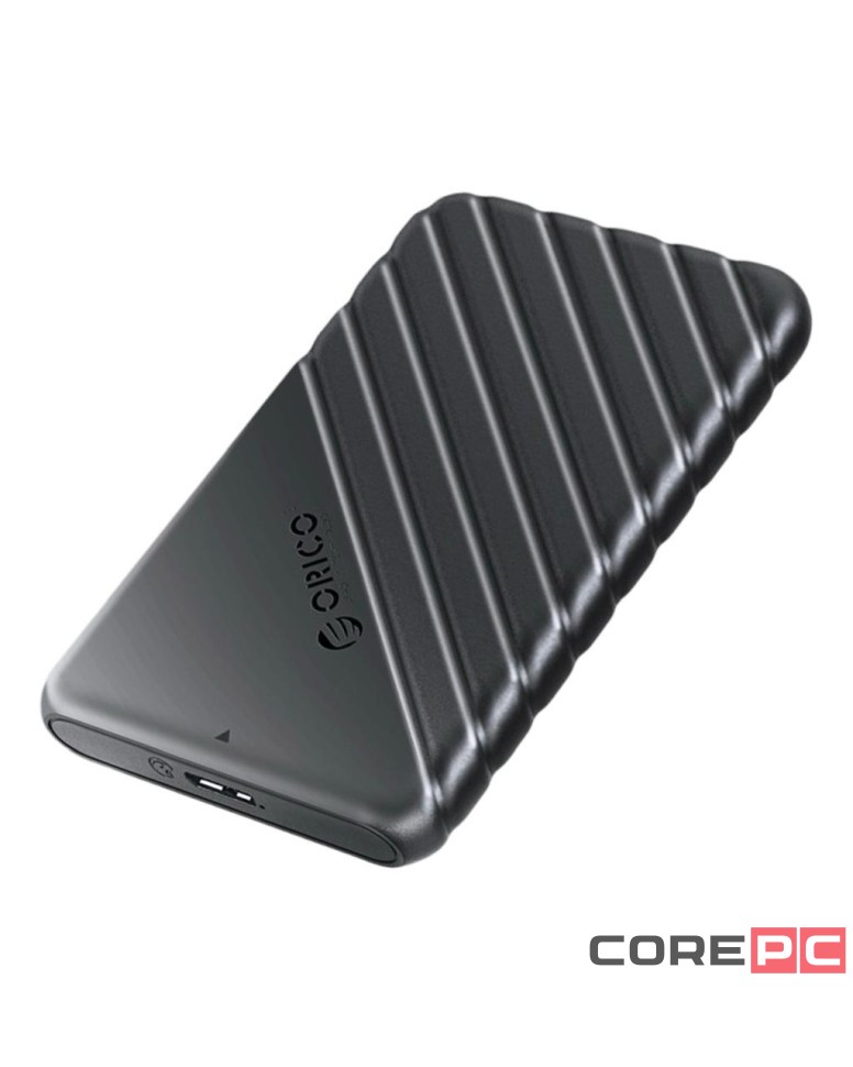 Внешний корпус для HDD/SSD 2.5 Orico 25PW1-U3 Micro-B черный