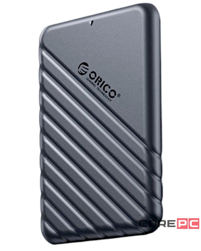 Внешний корпус для HDD/SSD 2.5 Orico 25PW1-U3 Micro-B черный