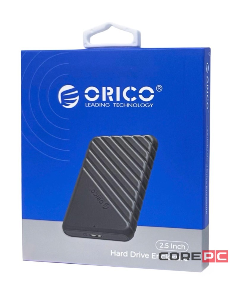 Внешний корпус для HDD/SSD 2.5 Orico 25PW1-U3 Micro-B черный