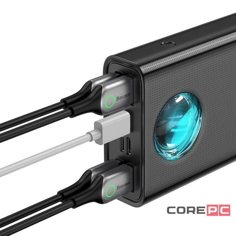 Powerbank Baseus Amblight Digital Display 30000mAh 4USB/USB-C 65W PPLG000101 черный