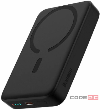Внешний аккумулятор Baseus Magnetic Mini Air Slim 10000mAh 20W (черный) (PPCXM10A)