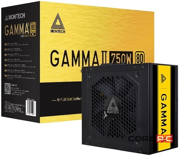 Блок питания Montech 750W GAMMA II Black (GAMMA750)