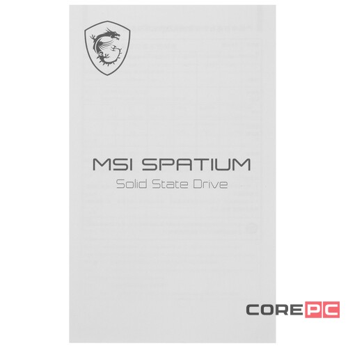 Твердотельный накопитель MSI 500 Gb SPATIUM M450 S78-440K220-P83