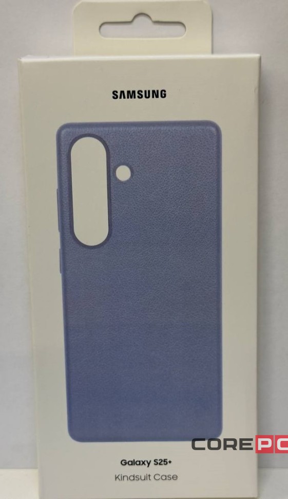 Накладка для Samsung Galaxy S25 Plus MagSafe Kindsuit Case кожанный голубой