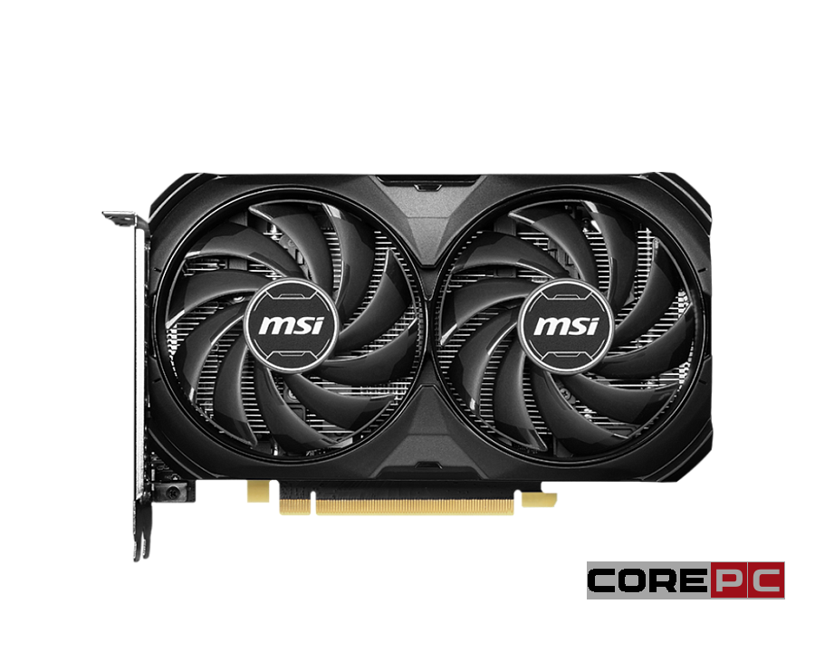Видеокарта MSI (RTX 4060 Ti VENTUS 2X BLACK 8G OC) GeForce RTX 4060 Ti 8GB VENTUS 2X BLACK OC BULK