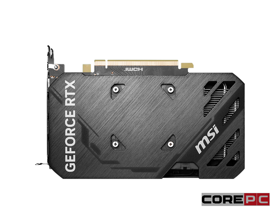 Видеокарта MSI (RTX 4060 Ti VENTUS 2X BLACK 8G OC) GeForce RTX 4060 Ti 8GB VENTUS 2X BLACK OC BULK