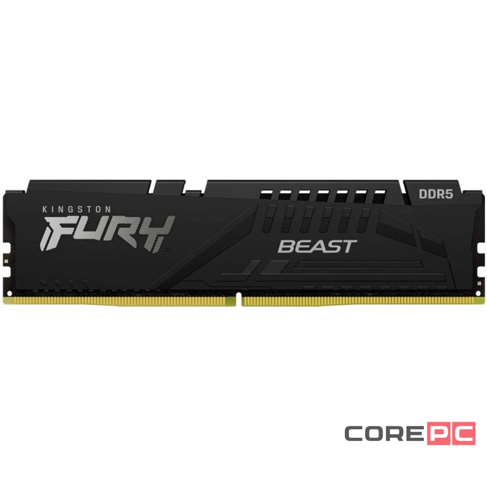 Оперативная память 16 Gb 6000 MHz Kingston FURY Beast Black (KF560C36BBE-16)