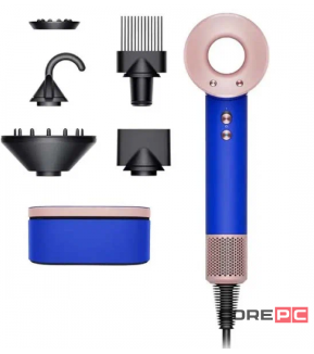 Фен Dyson Supersonic HD07 (Blue/Blush) with Case (460563-01)