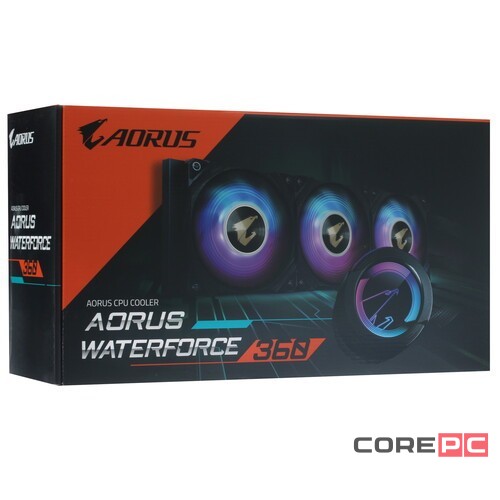 Система жидкостного охлаждения для процессора Gigabyte AORUS WATERFORCE 360