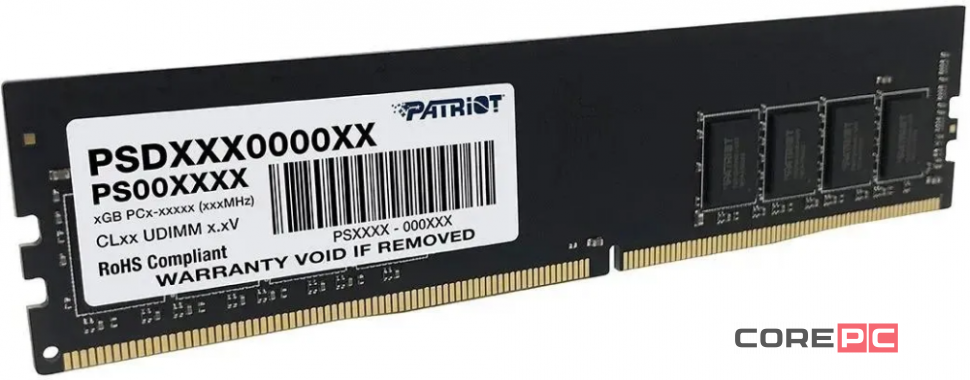 Оперативная память 8 Gb 2666 MHz PATRIOT (PSD48G26662S)