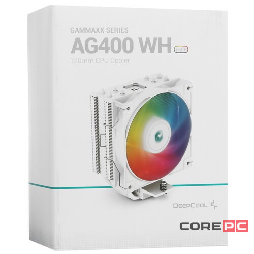 Кулер для процессора Deepcool GAMMAXX AG400 BK ARGB R-AG400-BKANMC-G-2