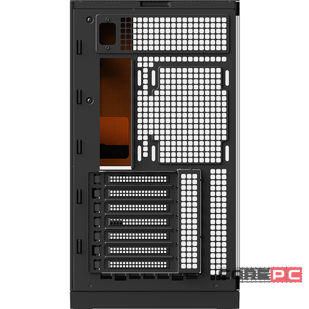 Компьютерный корпус Geometric Future Model 5 ARGB Black Yellow with fans (1AM5WKBY01100)