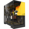 Компьютерный корпус Geometric Future Model 5 ARGB Black Yellow with fans (1AM5WKBY01100)
