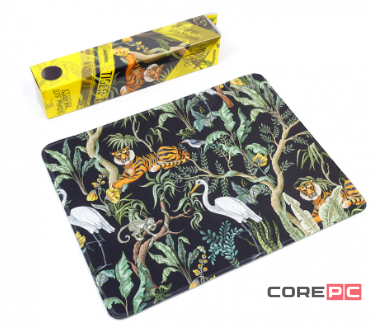 Игровой коврик для мыши Smartbuy Tiger-1 360х270х3 мм (черный) (SBMP-TGR-01)
