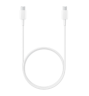Кабель Samsung Type-C/Type-C 3A 1.8m (белый) (EP-DX310)