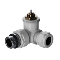 Набор термостатический трехосевой Royal Thermo Design Pro 15мм М30х1,5 (Белый)