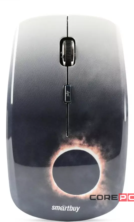 Мышь беспроводная Smartbuy 327AG Eclipse USB/DPI 1000-1500-2000/4 кнопки/2AAA (SBM-327AG-EC-FC)