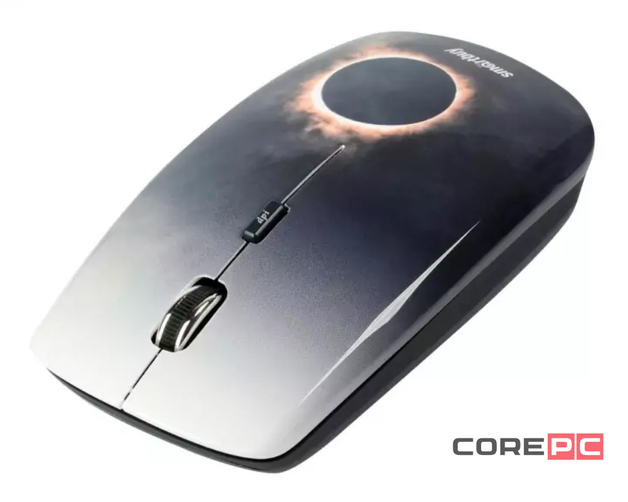Мышь беспроводная Smartbuy 327AG Eclipse USB/DPI 1000-1500-2000/4 кнопки/2AAA (SBM-327AG-EC-FC)