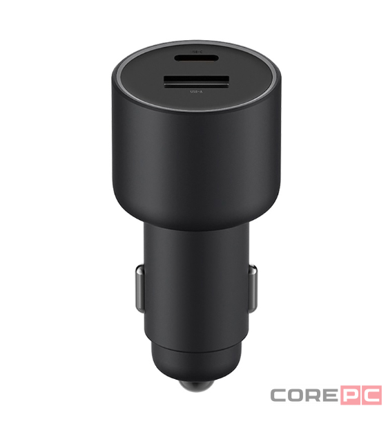 Автомобильное зар. устр. Xiaomi Xiaomi Mi Car Charger 43W 1USB/1USB-C MDY-16-EQ черное