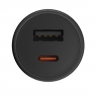 Автомобильное зар. устр. Xiaomi Xiaomi Mi Car Charger 43W 1USB/1USB-C MDY-16-EQ черное