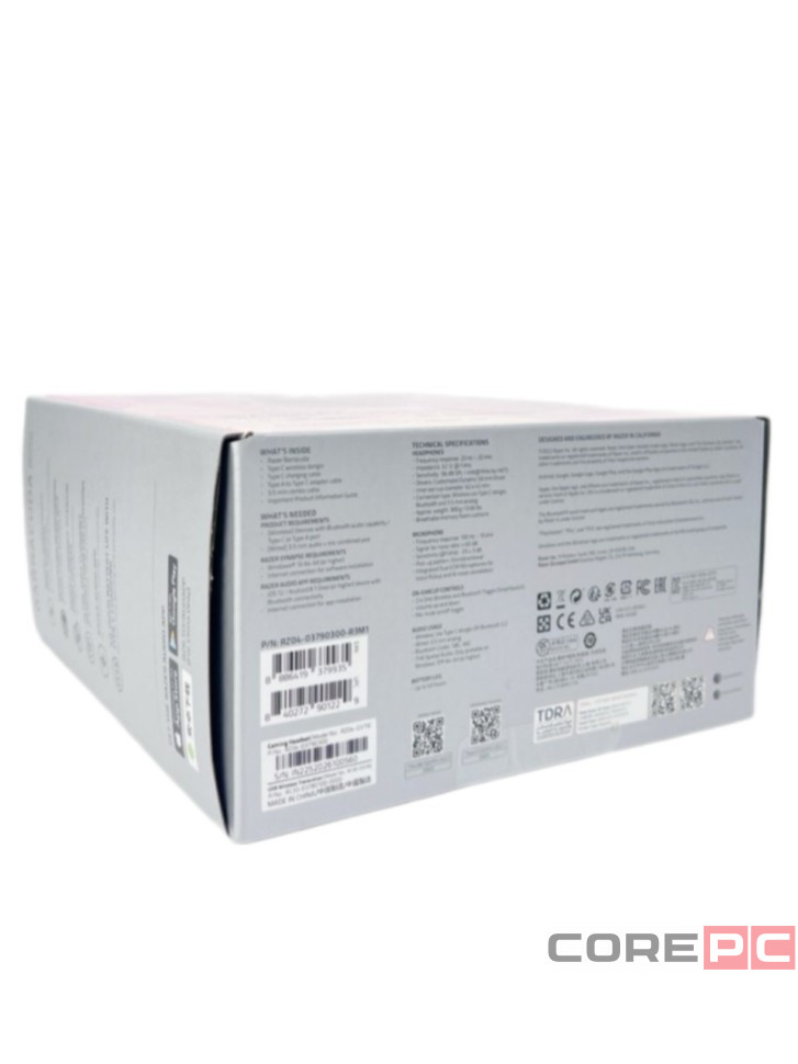 Стереонаушники Bluetooth полноразмерные игровые Razer  Barracuda розовый