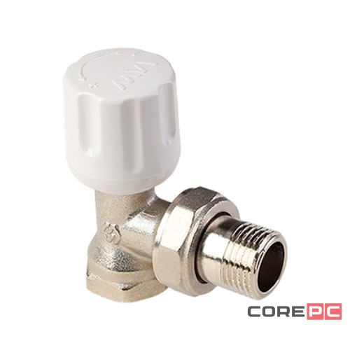 Вентиль радиаторный MVI угловой ручной регулировки 3/4quot;