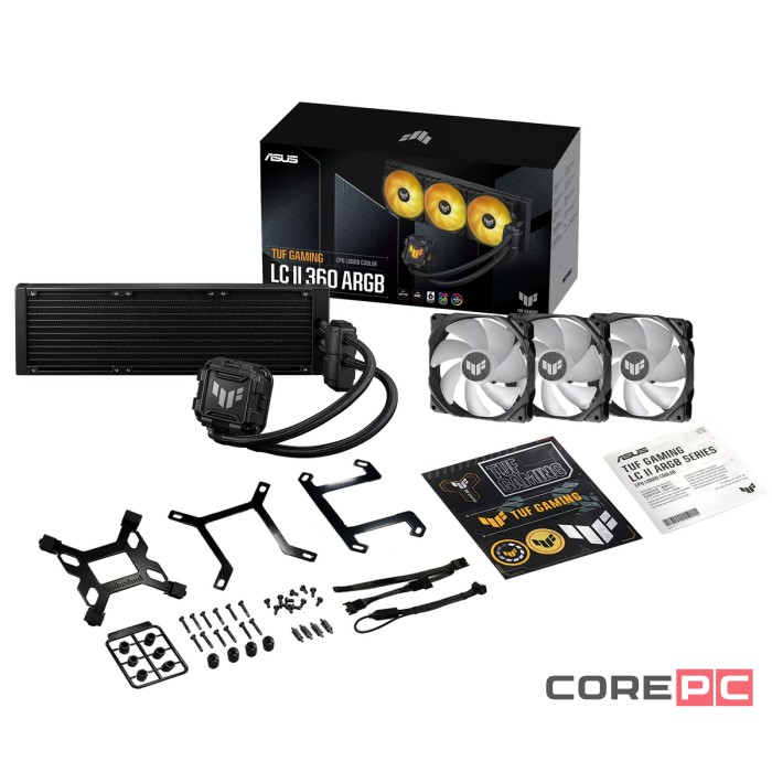 Система жидкостного охлаждения для процессора ASUS TUF GAMING LC II 360 ARGB 90RC00M1-M0UAY0