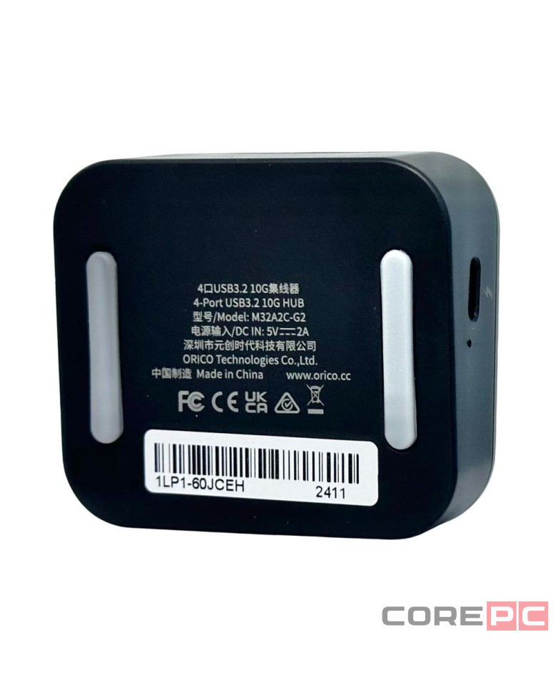 USB-С хаб Orico M32A2C-G2 USB3.2х2/USB-C3.2x2 серый