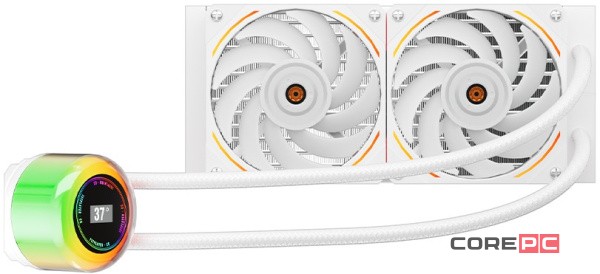 Система жидкостного охлаждения для процессора 1STPLAYER CC 240 ARGB White CC-240-WH