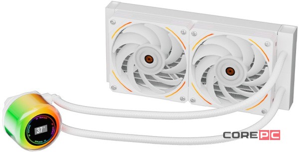 Система жидкостного охлаждения для процессора 1STPLAYER CC 240 ARGB White CC-240-WH