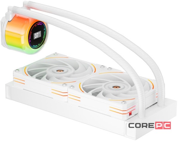 Система жидкостного охлаждения для процессора 1STPLAYER CC 240 ARGB White CC-240-WH