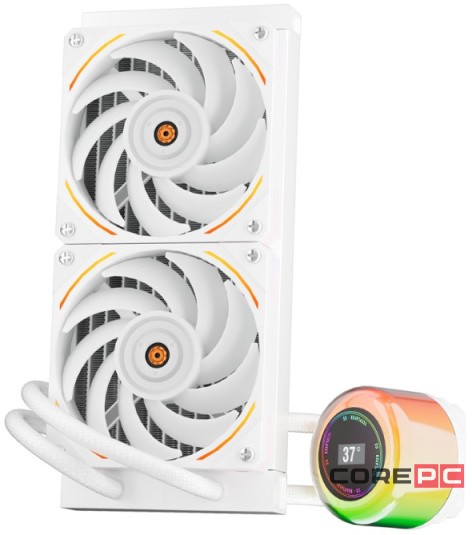 Система жидкостного охлаждения для процессора 1STPLAYER CC 240 ARGB White CC-240-WH