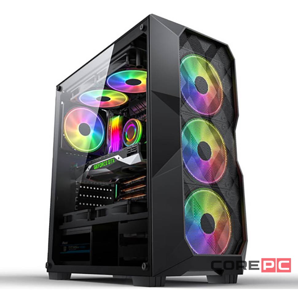 Компьютерный корпус ALSEYE Big Jony -B TG Black