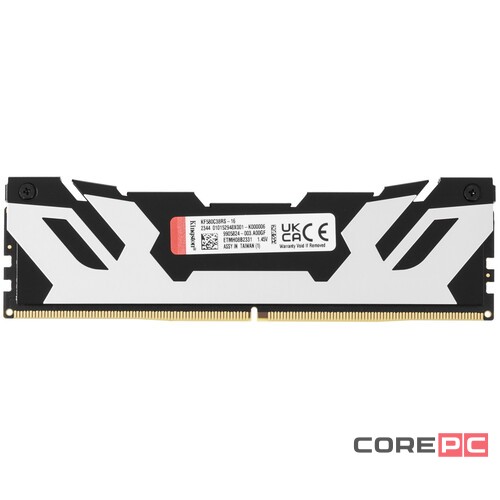 Оперативная память 16 Gb 8000 MHz Kingston FURY Renegade Silver/Black (KF580C38RS-16)