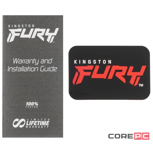 Оперативная память 16 Gb 8000 MHz Kingston FURY Renegade Silver/Black (KF580C38RS-16)
