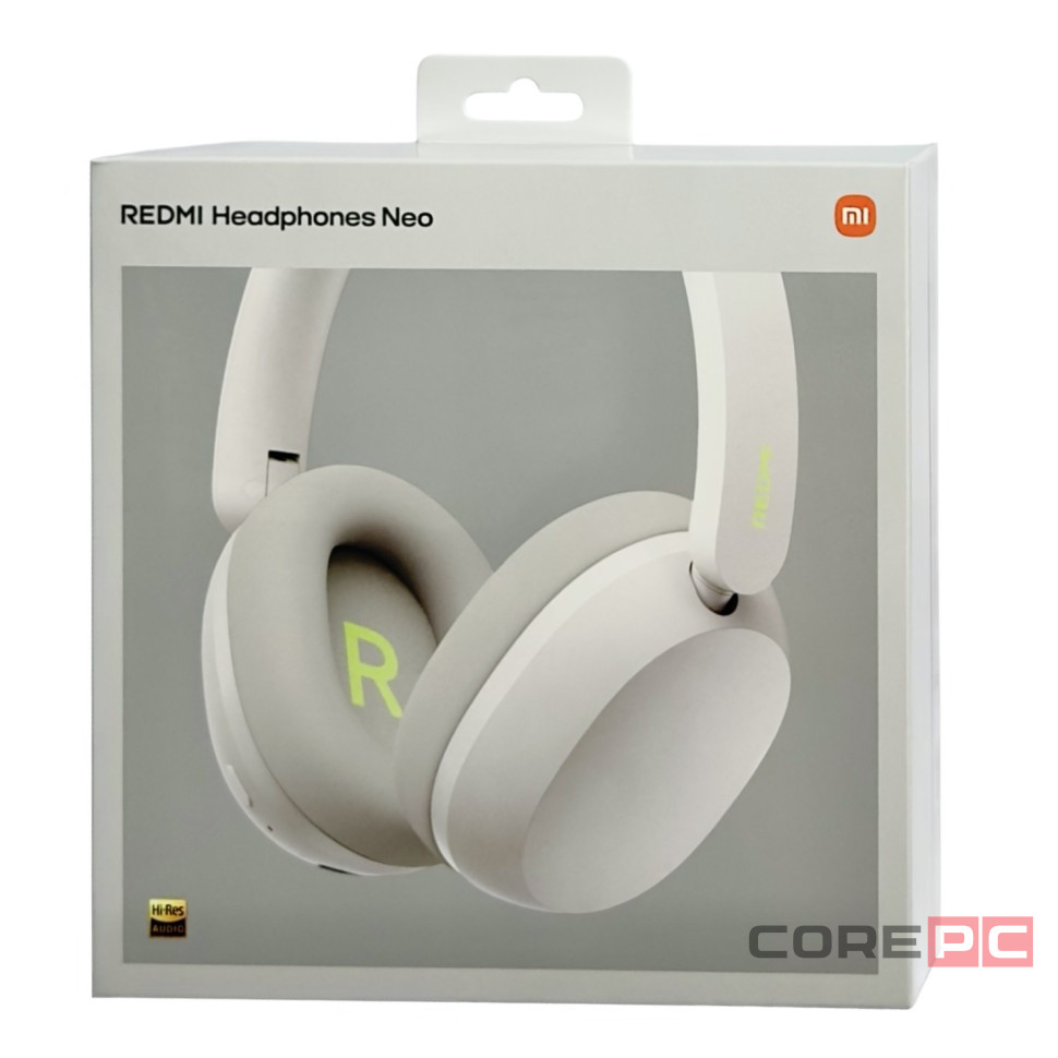 Стереонаушники Bluetooth полноразмерные Redmi Headphones Neo белые
